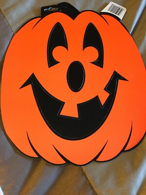NEW VINTAGE BEISTLE HALLOWEEN JACK O LANTERN DIE CUT 1991!