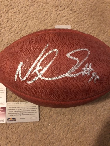 NDAMUKONG SUH RAMS SIGNED FOOTBALL JSA Certified Mint!