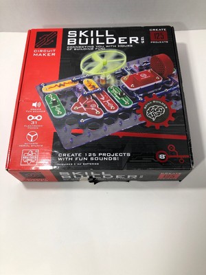 Edu Toys Circuit Maker Skill Builder 125 Educational w/Movement & Sound Project