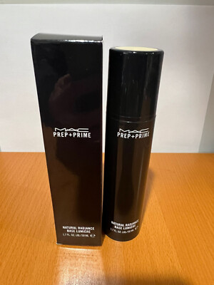 MAC PREP + PRIME Natural Radiance Base Lumiere Radiant Yellow 1.7 oz New in Box