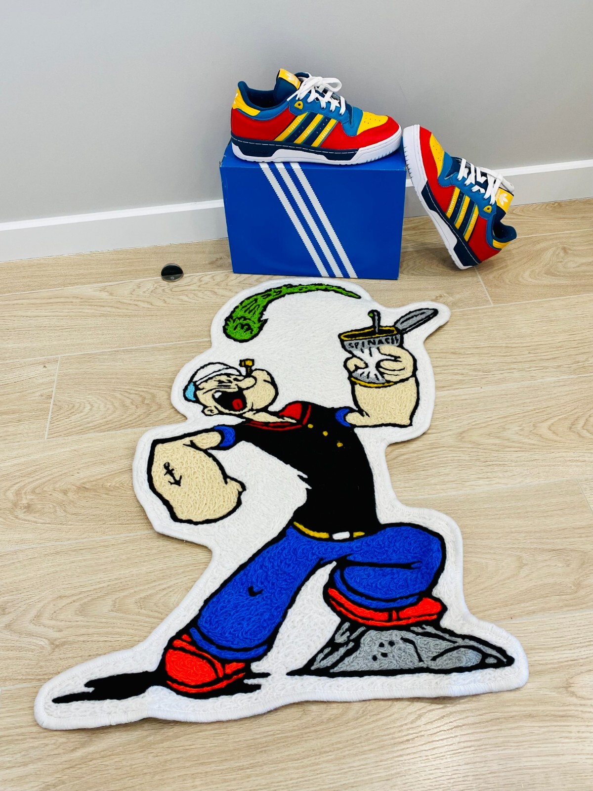 ラグ・カーペット popeye P Rug (Basic/Black) 受注生産・5月末 - 6月末までに発送予定] P Rug (Basic/Black