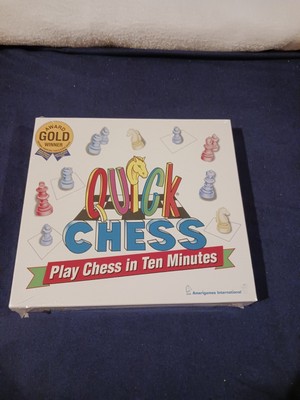Quick Chess The Ten Minute Chess Game Vintage 1991, New, Sealed