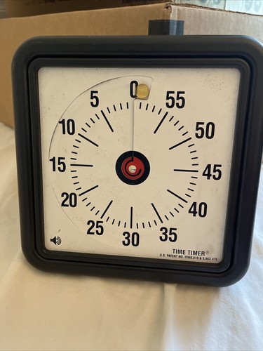 Time Timer  The Original 60 Minute Visual Clock 8 inch w/ Stand