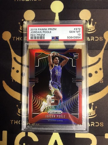299枚限定 Jordan Poole RC Prizm ウィザーズ NBA