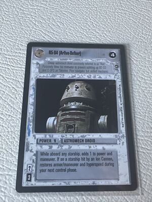 SWCCG: R5-D4 (Arfive-Defour) A New Hope Star Wars CCG Decipher