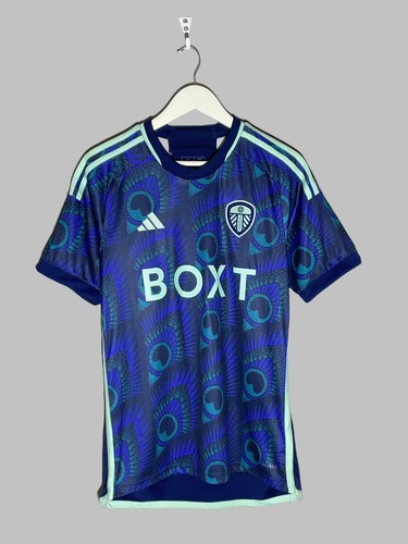 Leeds United Adidas 2023/24 Away Football Shirt Soccer