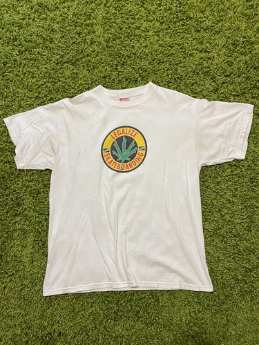 Vintage Shorty’s ‘Legalize Skateboarding’ Shirt White Size Men’s XLarge