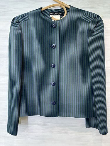 SALVATORE FERRAGAMO Jacket size 44 Vintage Wool | eBay