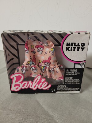 Barbie X Hello Kitty SANRIO MATTEL NEW IN BOX My Melody Top Fashion Set 