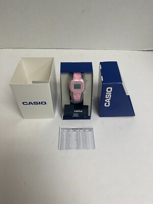 Casio Women's Classic Quartz Pink Resin Strap Digital Watch LA-20WH-4A1CF