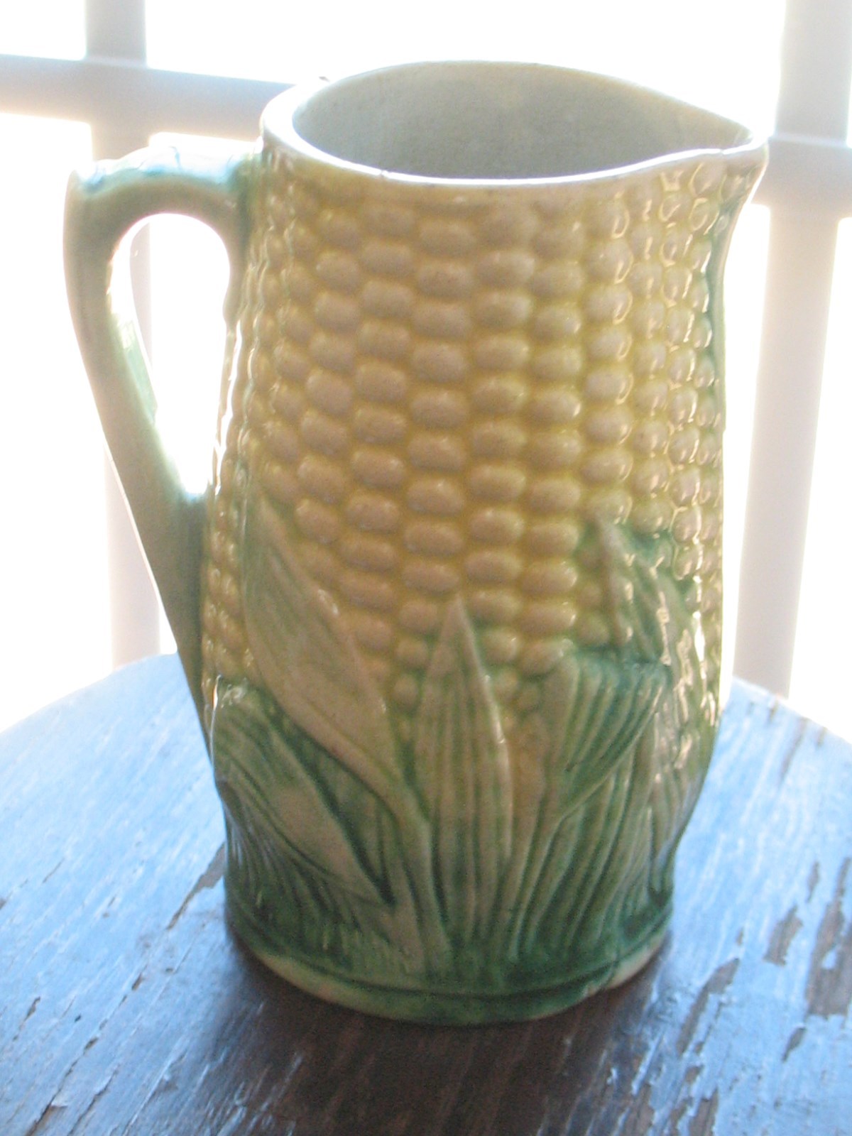 Antique Majolica Pottery 4 1/2