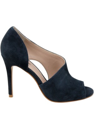 Женские темно-синие босоножки на шпильке Dorsay Raile от CHARLES BY CHARLES DAVID, 10 м