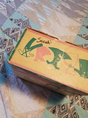 Vintage Singer Sewhandy Sewing Machine Model 40K w/ Original Box *Tested & Works