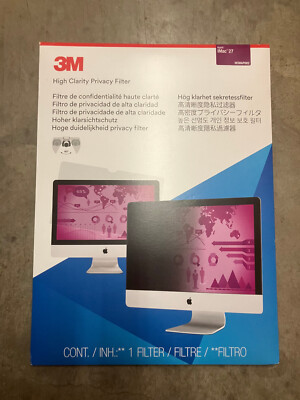 BRAND NEW 3M High Clarity Privacy SCREEN Filter for 27'' IMAC HCMAP002