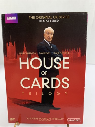 House of Cards Trilogy (DVD) BBC Four Disc Set 883929246717
