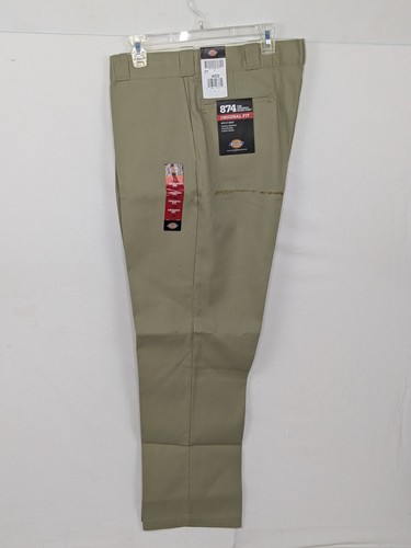 Dickies Original Fit 874 Work Pants Men's 40x32 Tough On Stains