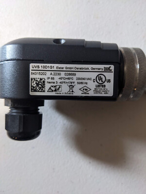 Krom Schroder UVS 10D1G1 Burner Flame Detector Sensor
