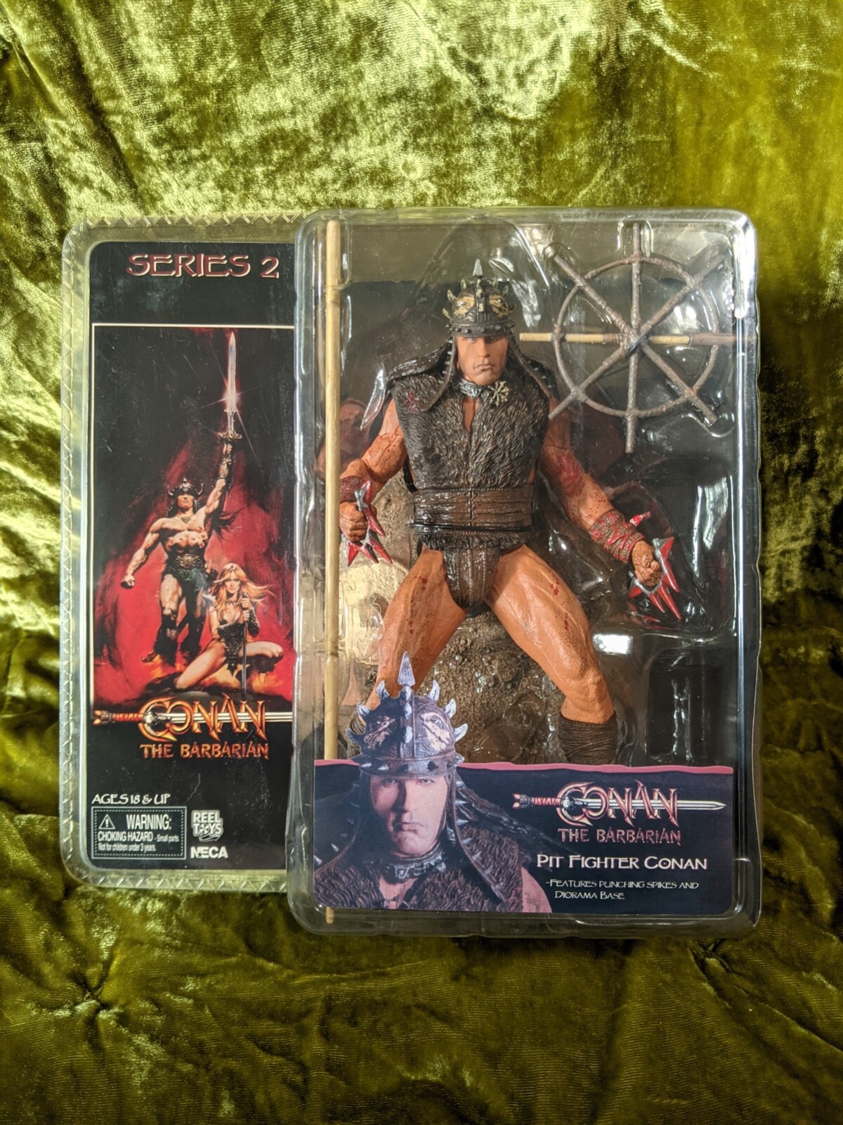 SF・ファンタジー・ホラー NECA Conan the Barbarian PIT FIGHTER REEL TOYS By NECA PIT FIGHTER CONAN The Barbarian 2008