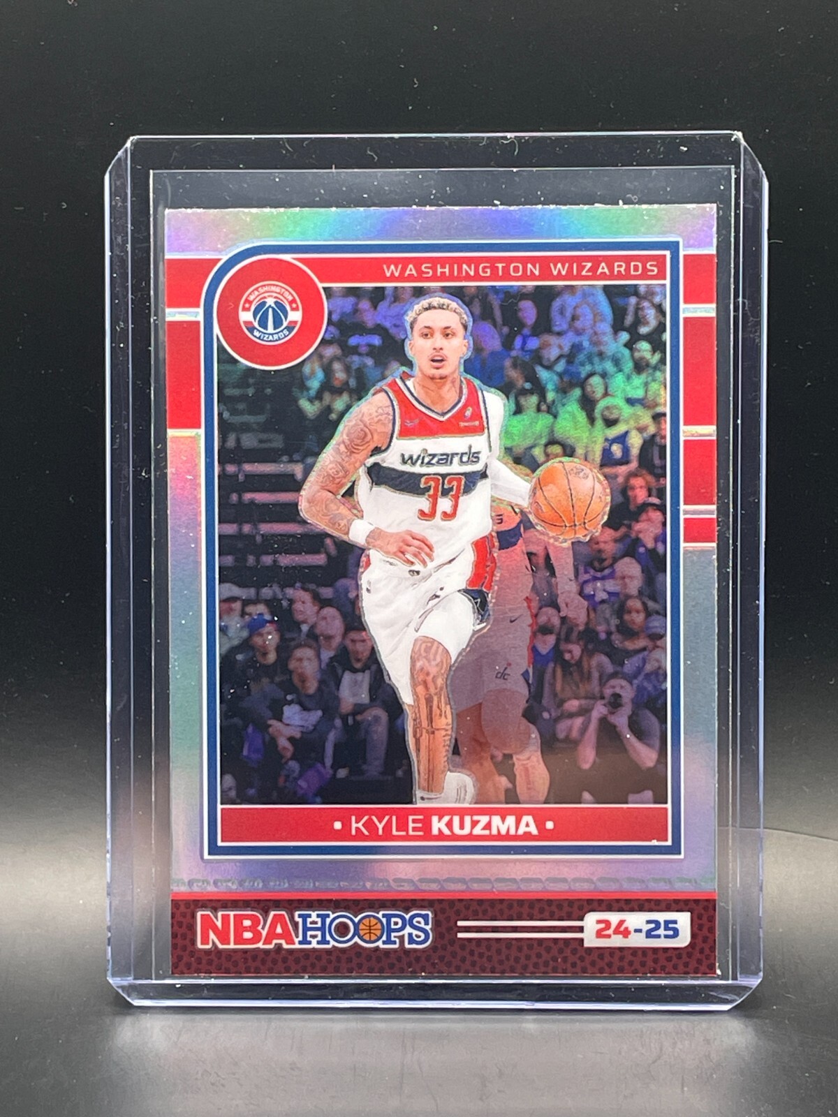 2024-25 Panini NBA Hoops Basketball #17 KYLE KUZMA Silver