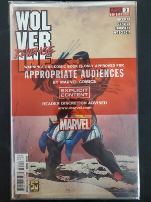 Wolverine Revenge #3 Red Band Edition Marvel 2024 VF/NM Comics