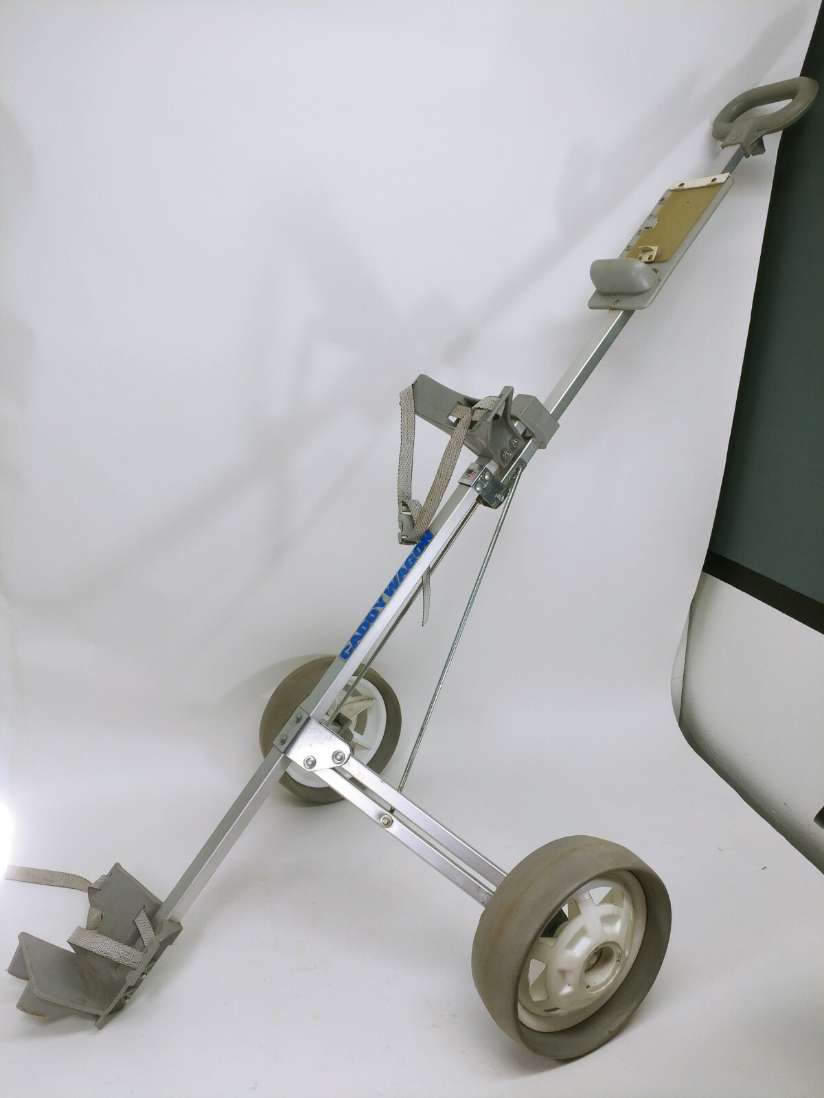 Caddy Wagon Golf Bag Boy Folding Cart Caddy Holder Trolley eBay