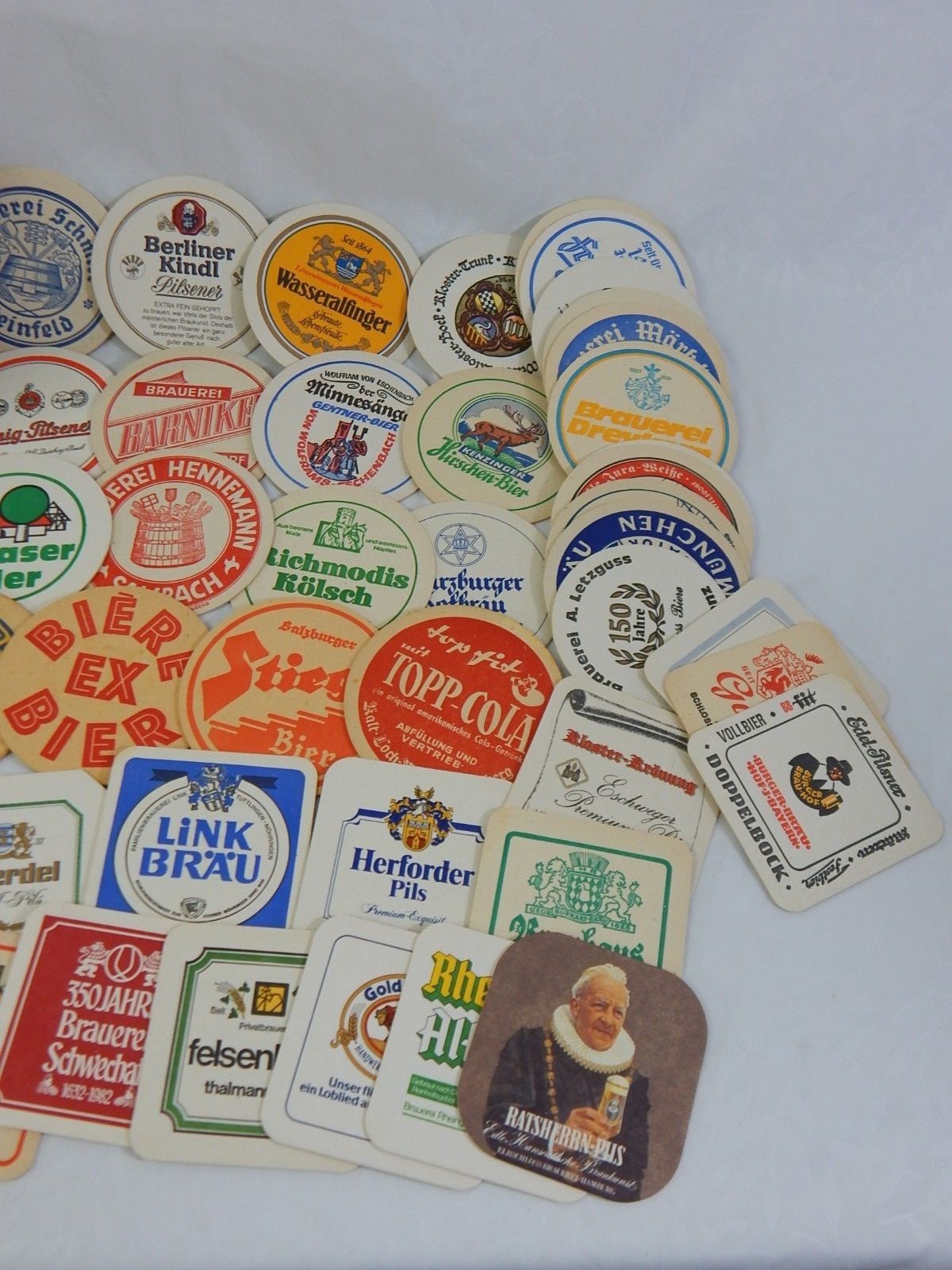 100pk TheWalt GmbH West Germany Coasters for Collectors Beer Advertising ML