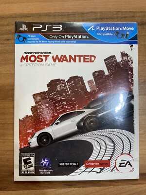 Rare Not For Resale PS3 Need for Speed Most Wanted Game | Free Shipping!!