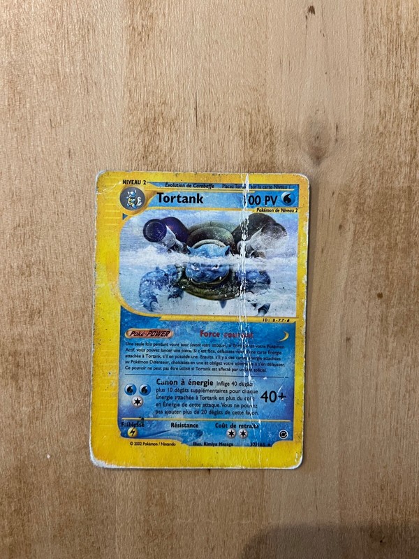 PokÃMon Tortank 37/165 - Expedition Wizards - Fr ð¨ðµ