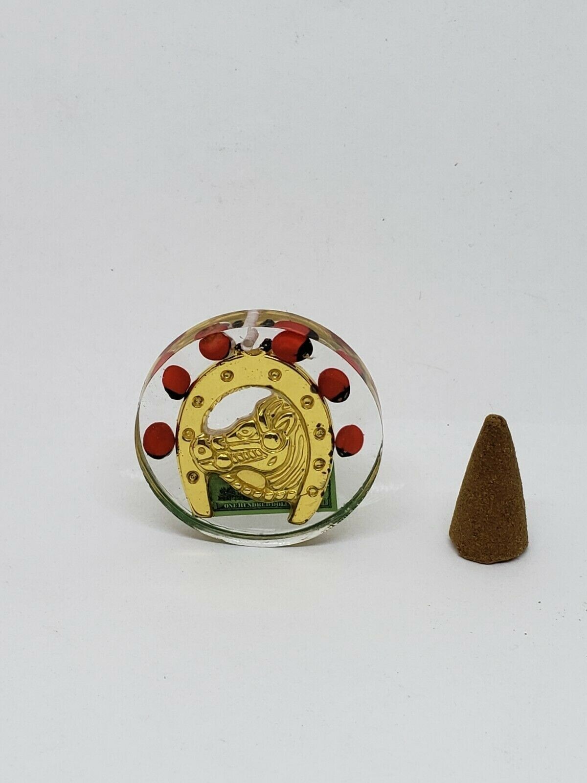 AMULETO HERRADURA ATRAE DINERO Y BUENA SUERTE GRATIS INSTRUCCIONES INCLUIDAS !