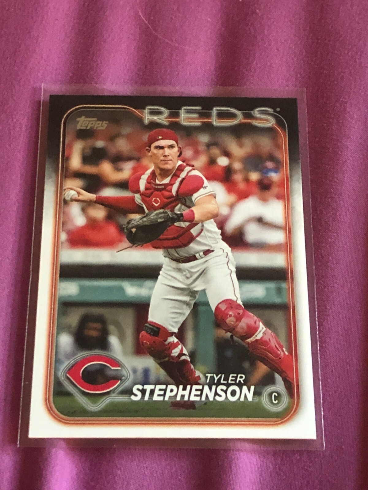 その他 Stephenson 724-4 2024 Topps Series 2 Tyler Stephenson Cincinnati Reds