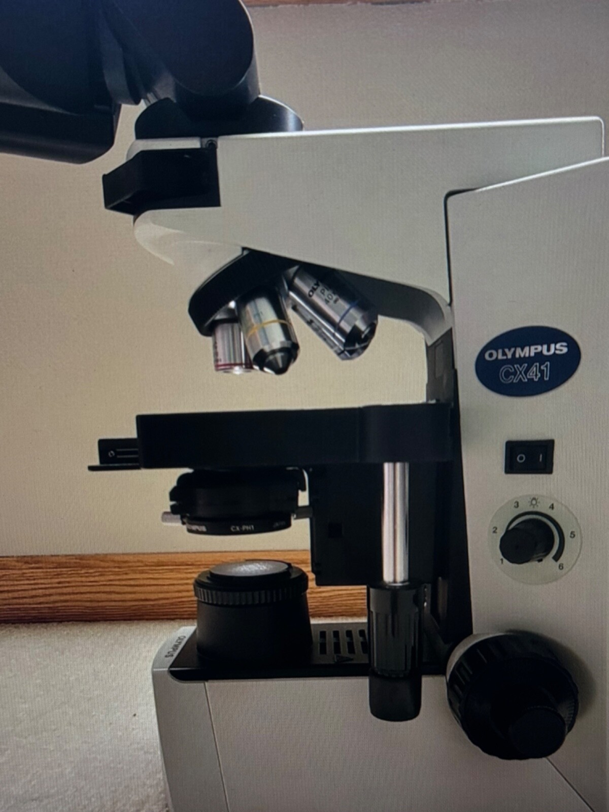 Olympus CX41 Biological Microscope Tilt head | eBay Olympus CX41 Biological Microscope Tilt head | eBay