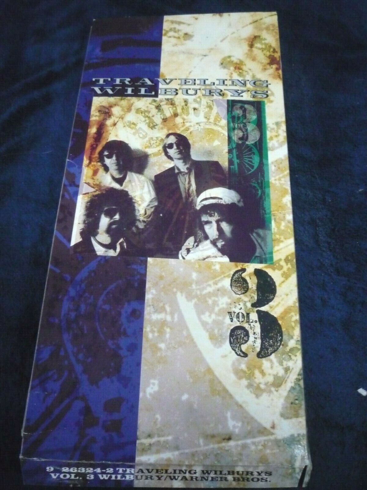Traveling Wilburys-Vol. 3 CD Long Box *BOX ONLY* Tom Petty
