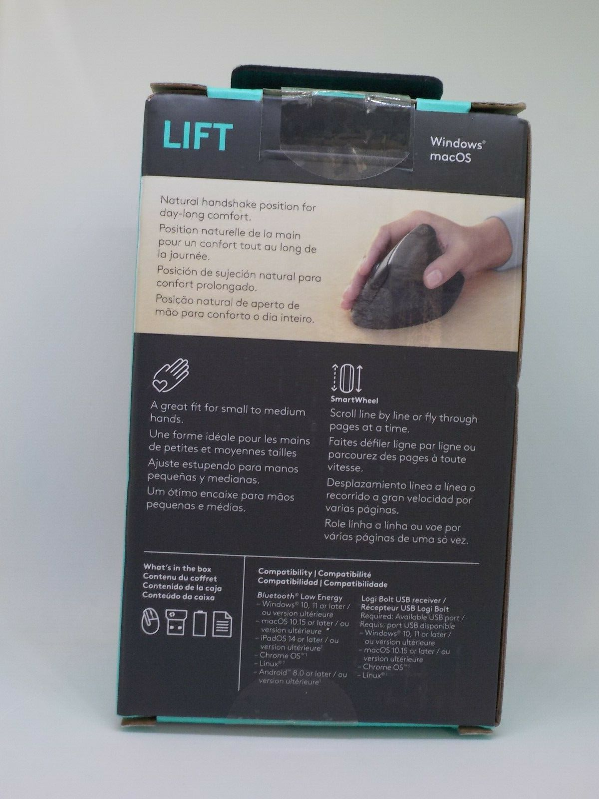 New Logitech Lift Vertical Ergonomic Mouse