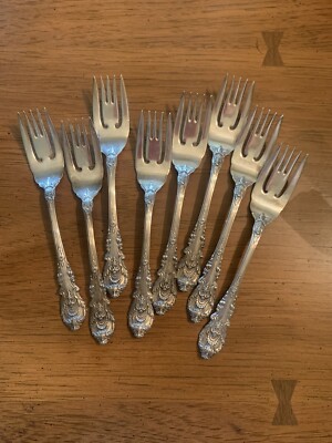 Wallace Sterling Sir Christopher Salad Fork Dessert Fork 6 1/2  8 Available