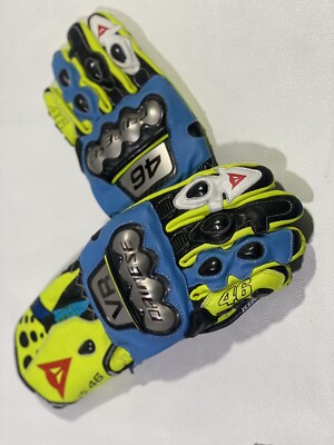 Valentino Rossi VR46 Leather Gloves 