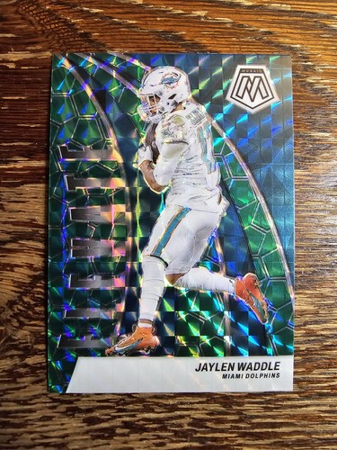 2024 Panini Mosaic Elevate Silver Mosaic Jaylen Waddle Miami 2024 Panini Mosaic Elevate Silver Mosaic Jaylen Waddle Miami
