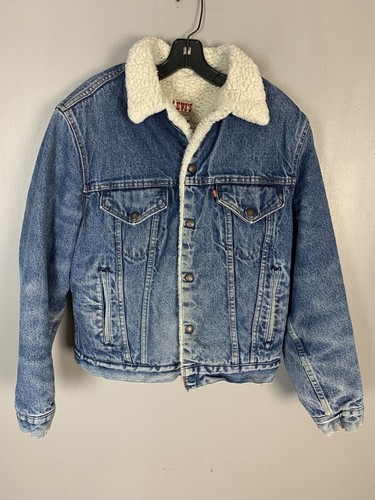 Купить vintage levis sherpa trucker 