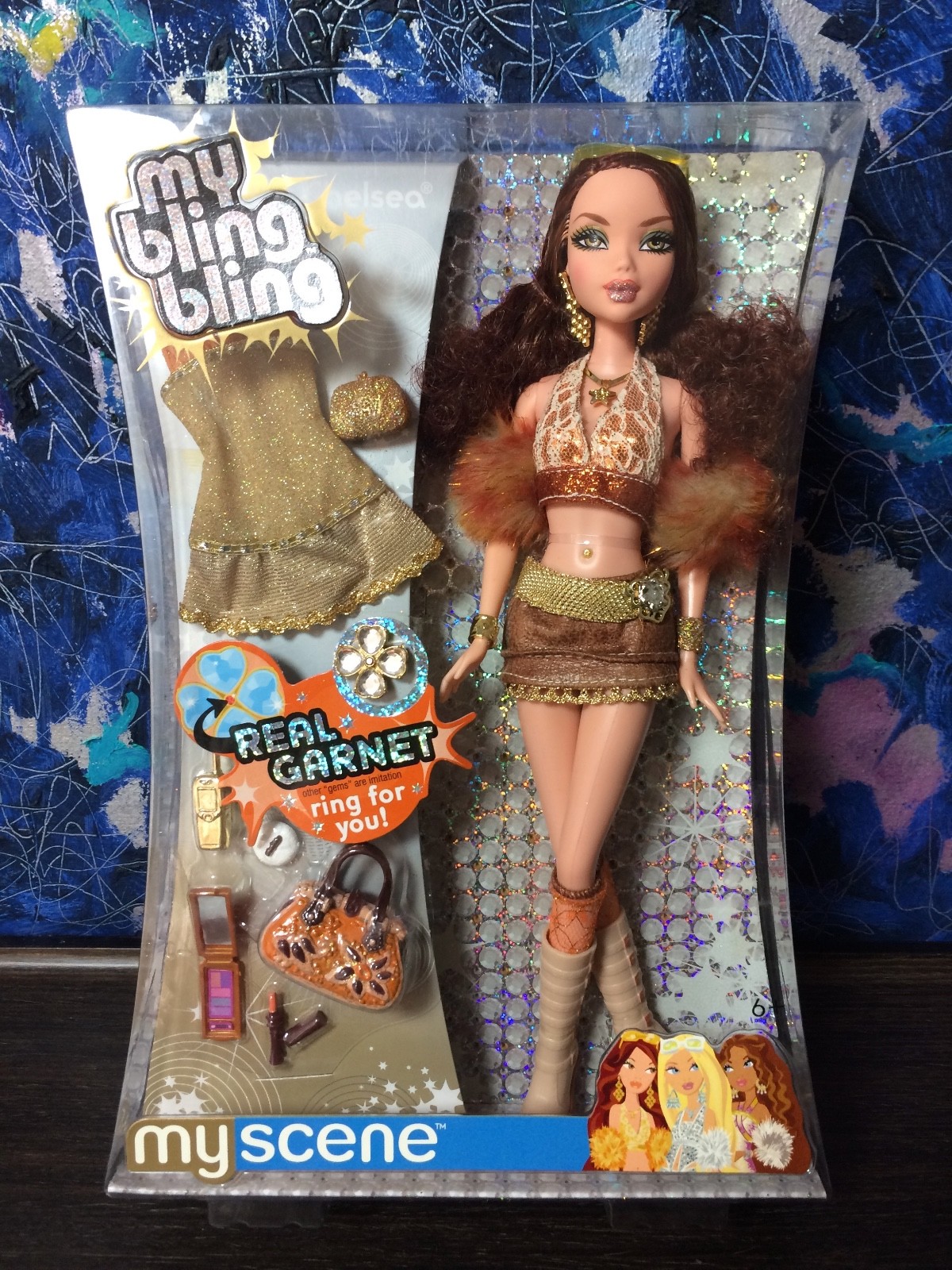 my scene my bling bling chelsea doll