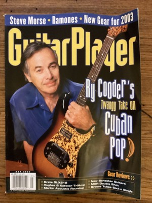 Guitar Player May 2003 Ry Cooder Steve Morse Ramones