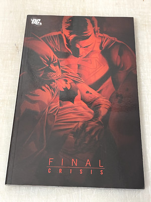 FINAL CRISIS TPB GRAPHIC NOVEL BATMAN SUPERMAN DC COMICS 2010