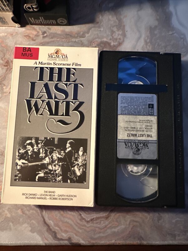 RARE VINTAGE ORIGINAL ~ THE BAND LAST WALTZ ~ LIVE MOVIE CONCERT VHS TAPE  1978