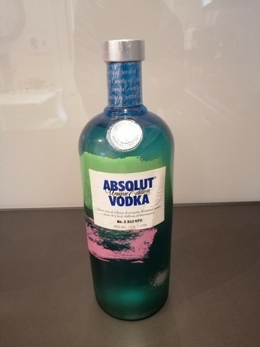 Absolut Unique Edition 2012 Flasche Vodka 40%vol 1,0 Liter Wodka aus Schweden