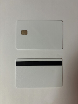J2A040 Pearl PVC Small JAVA Chip JCOP Cards w/ HiCo 2 Track JCOP21-36K - 10 Card