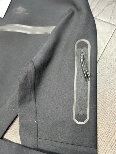 Pre-owned Nike Sportswear Tech Fleece Full-zip Hoodie And Paint Full Set In Black