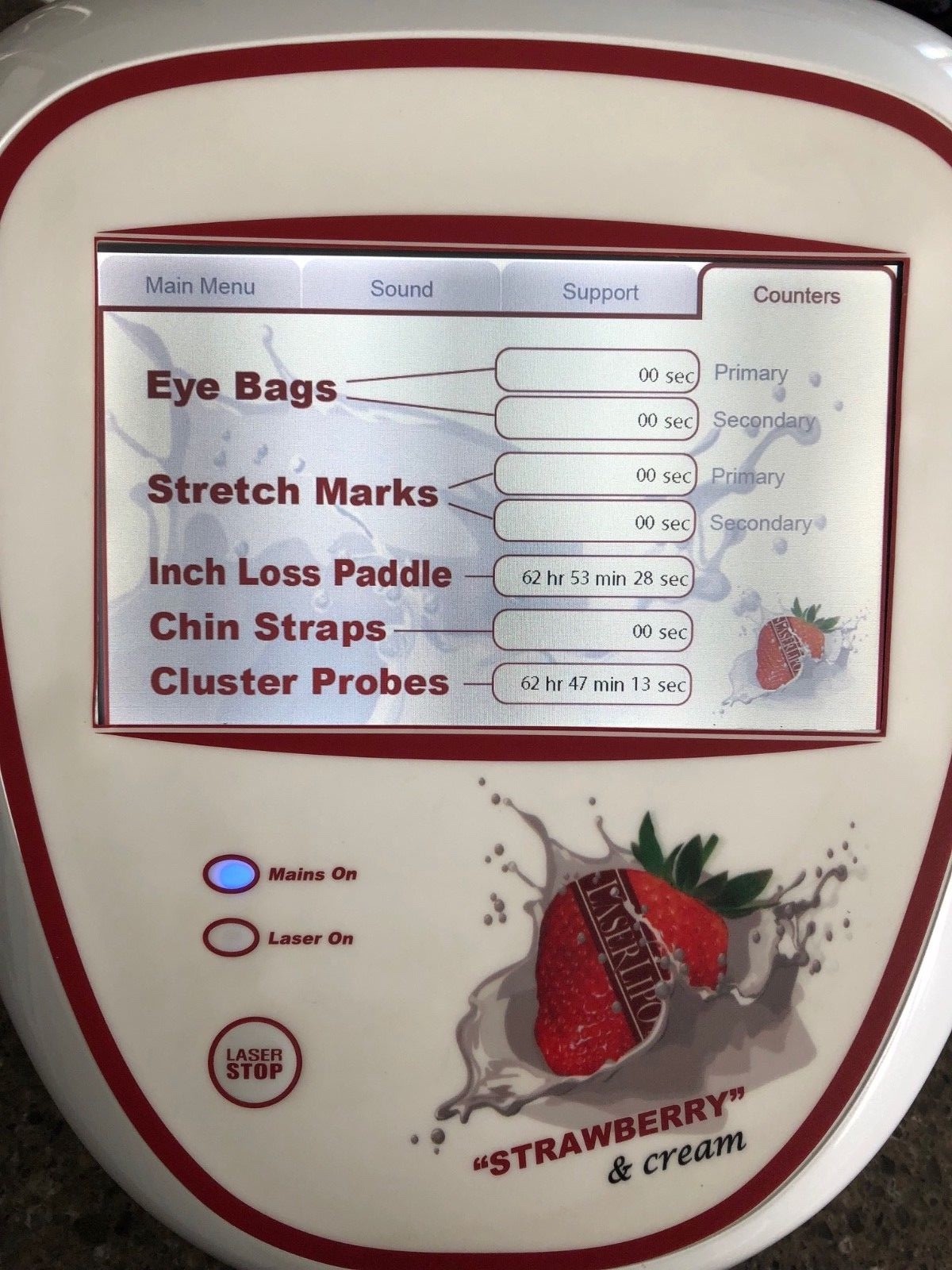 Strawberry & Cream Lipo Laser & Travel Case