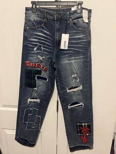 Mens Supreme Flex Loose Fit Classic Straight Jeans Blue Mens Supreme Flex Loose Fit Classic Straight Jeans Blue