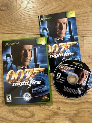 007: NightFire (Microsoft Xbox, 2002) Complete with Manuals James Bond P Brosnon