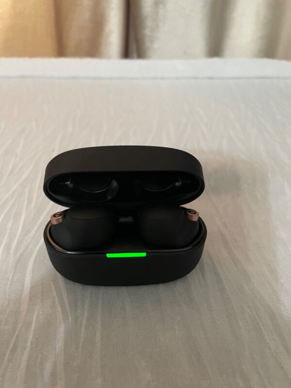 Sony Wf-1000xm4 True Wireless Bluetooth Noise Cancelling Earbuds -Black Open Box