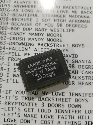 Magic Sing Song Chip lot (set of 6)