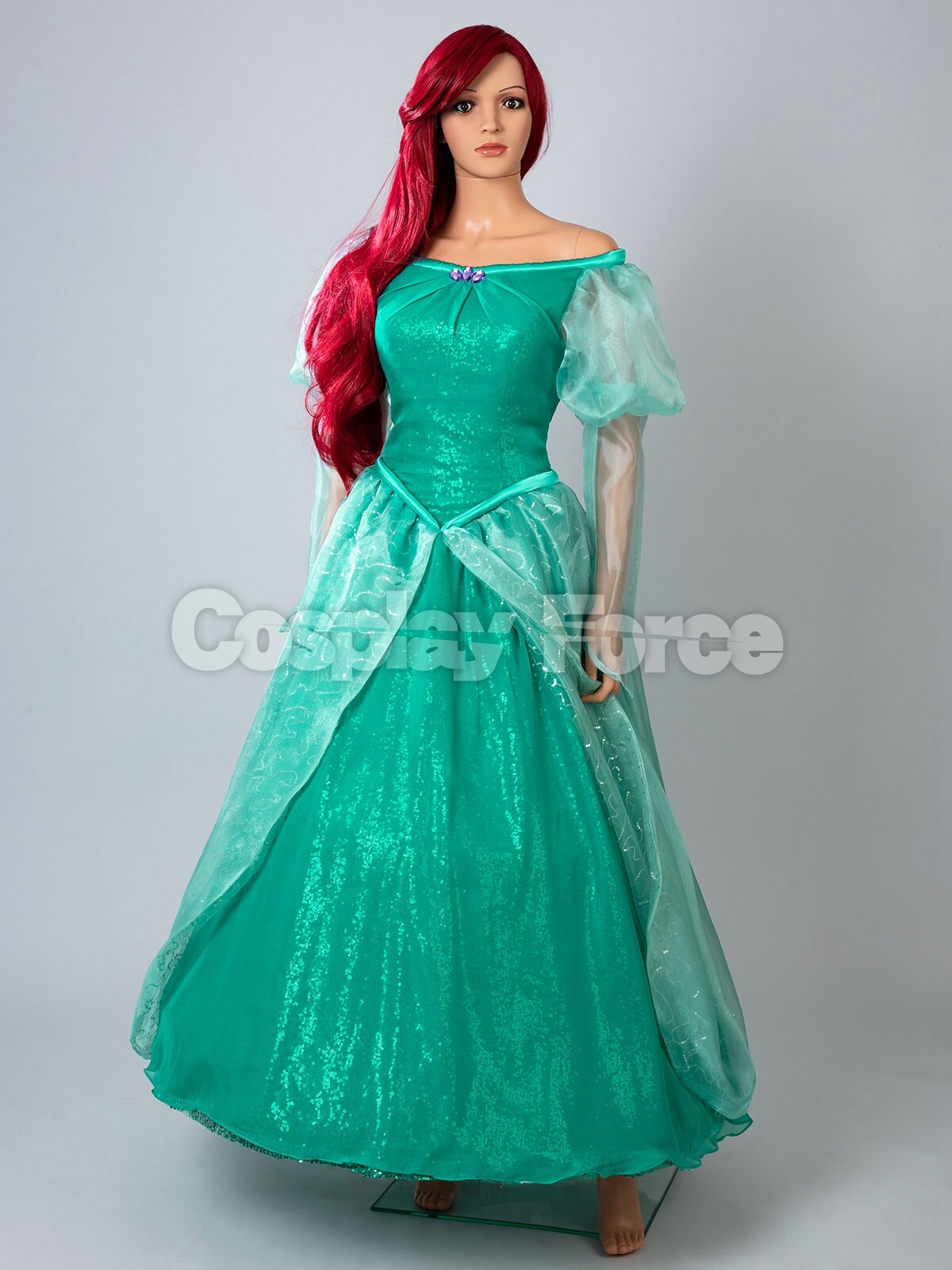 Princess Ariel Cosplay Costume The Little Cos Mermaid Women